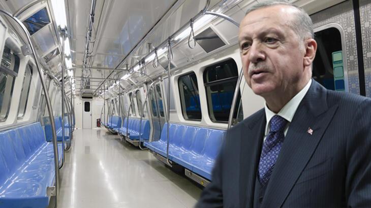 Açılışını yarın Cumhurbaşkanı Erdoğan yapacak: İstanbul'a yeni metro!